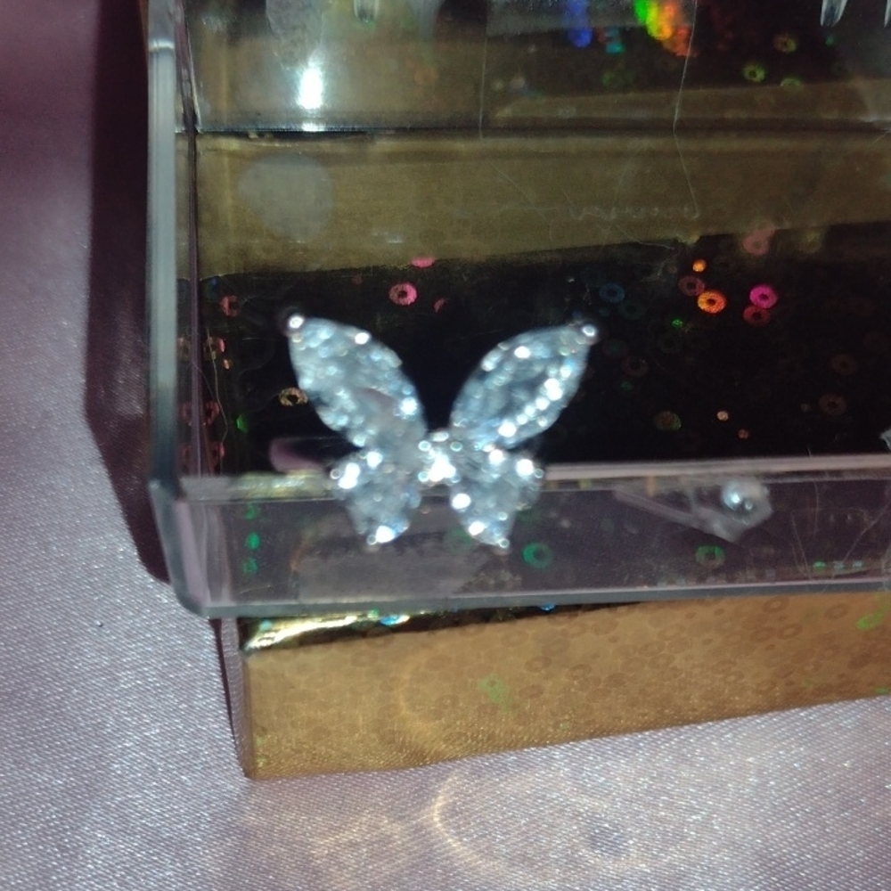Silver Butterfly Ring